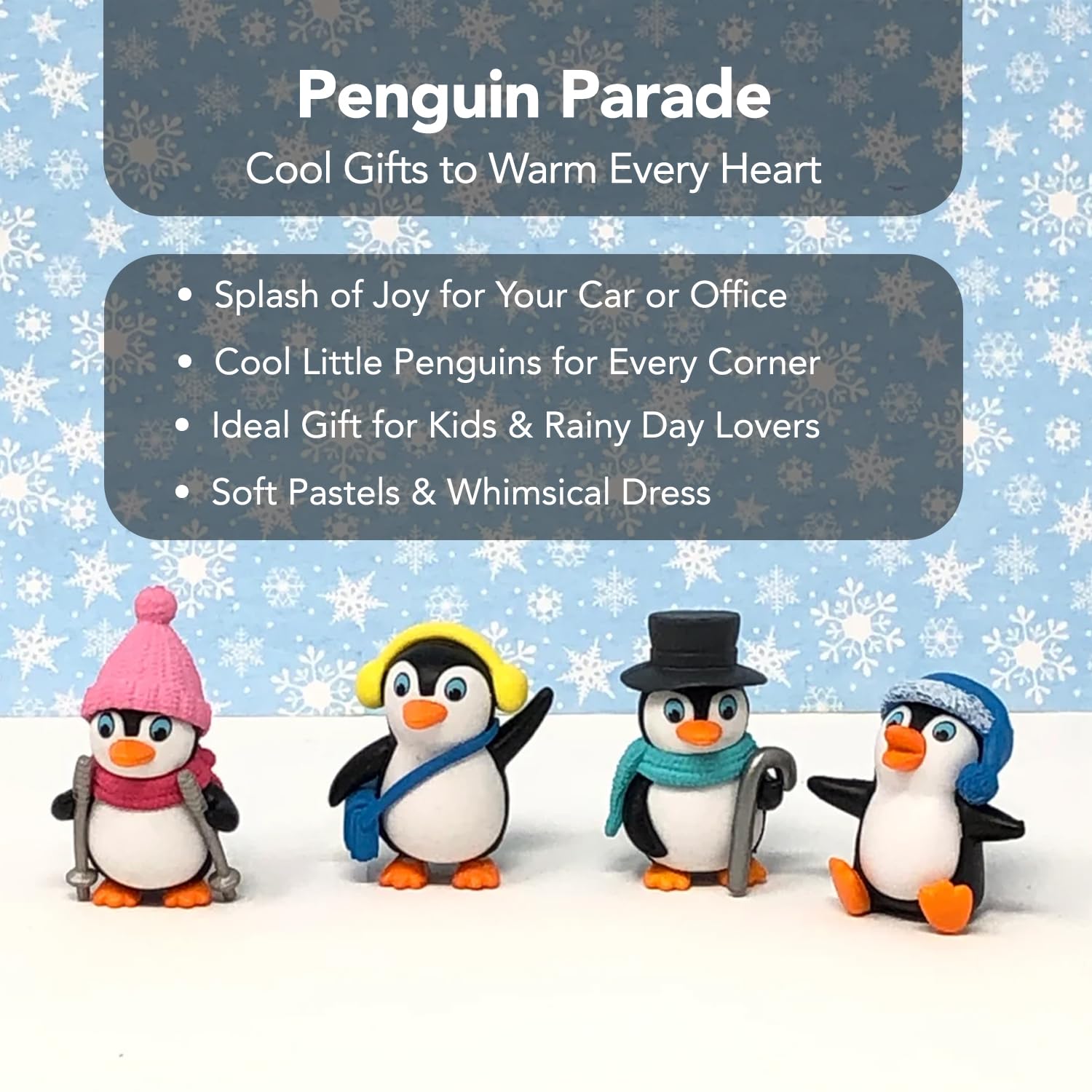 Ekhasa Penguin Miniatures - Cute Desk Decor & Gifts -5
