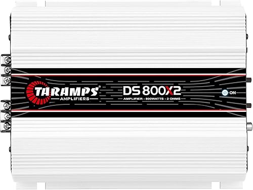 Módulo Taramps DS 800x2 2 ohms 800 W RMS 2 Canais Amplificador Som Automotivo