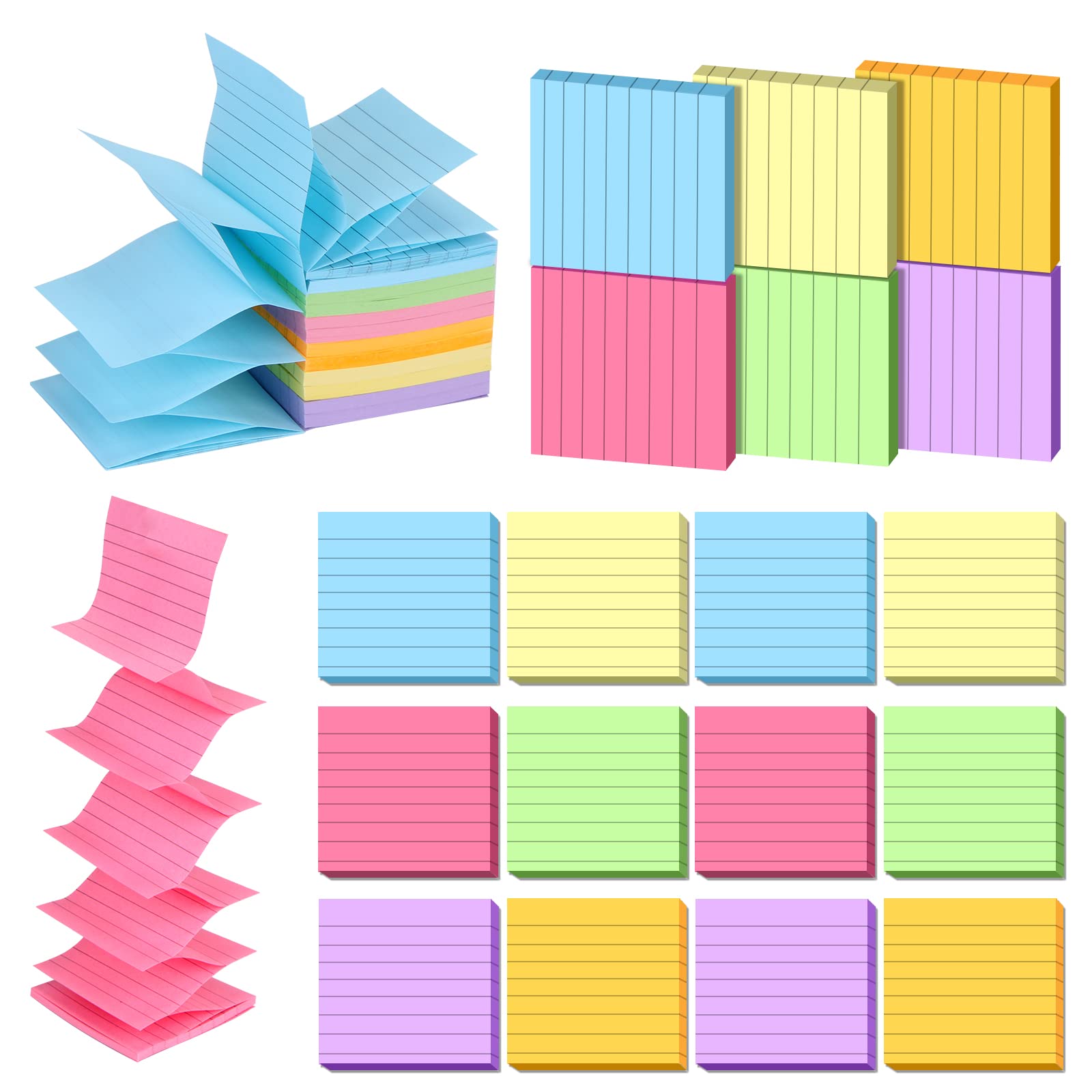 Accordion Post It Notes