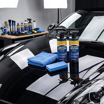 2PCS Advanced Ceramic Coating Car Spray Wax, Quick Effect Coating Agent for Shine and Protection, Waterless Wash Nano Polish Spray for Cars Motorcycles Boats
