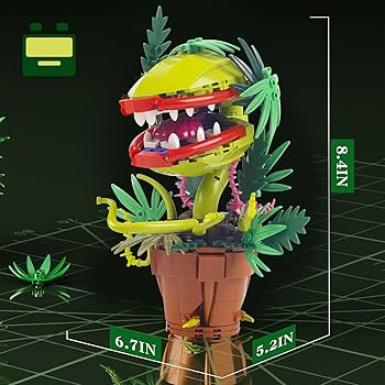 Amazon.com: 322PCS Horrous Audrey The 2 Piranha Plant Cannibal