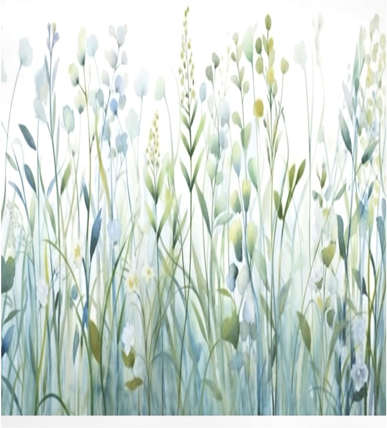 Watercolour Plants and Flowers Dishwasher Magnet Lid Magnetic Stickers Refrigerator Magnets Home Kitchen Decorative Refrigerator Lid Magnetic Stickers Washing Machine Refrigerator Panel Stickers