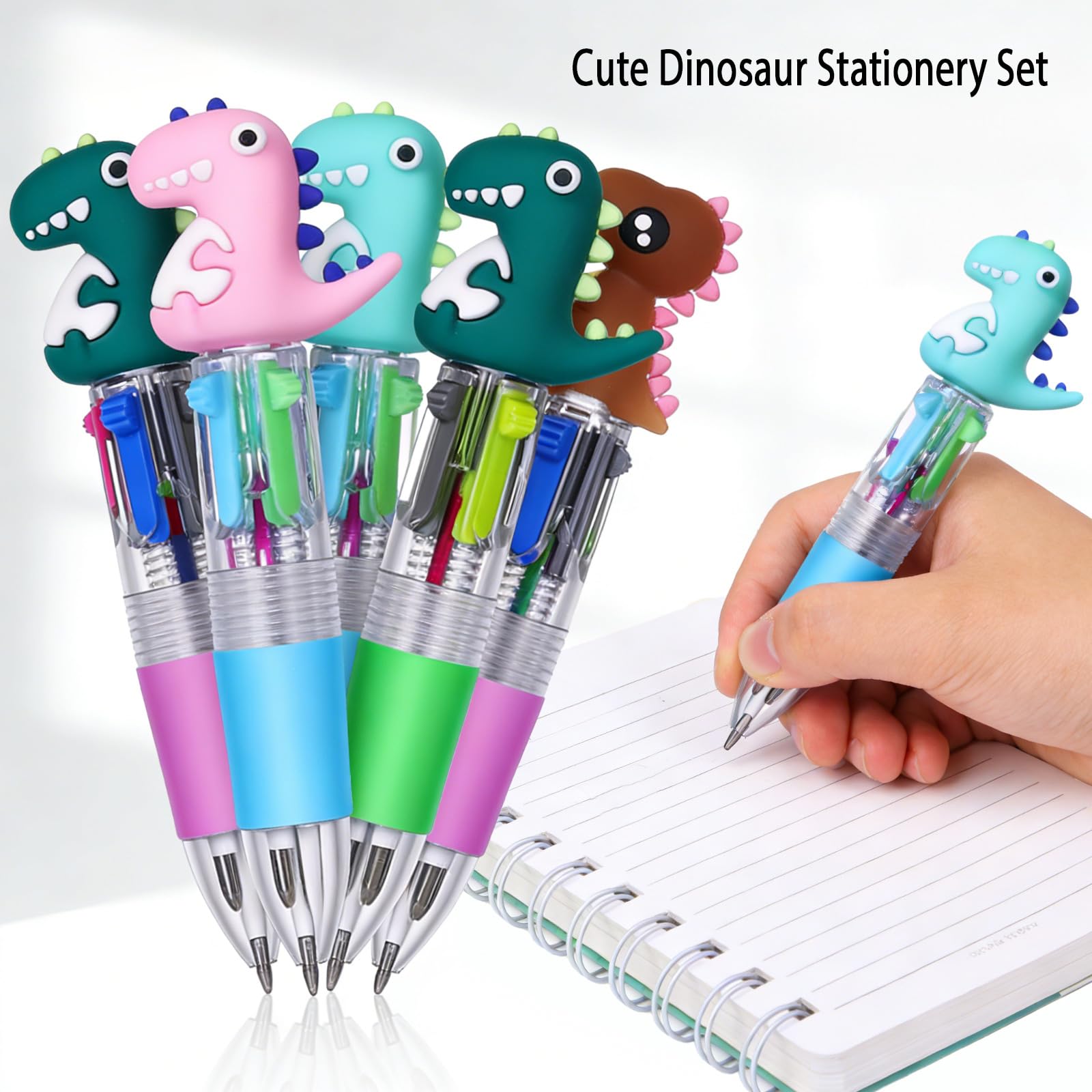 Lot de 96 stylos à bille, autocollants, cahiers, cadeaux en organza pour enseignants, école, bureau, fête d'anniversaire