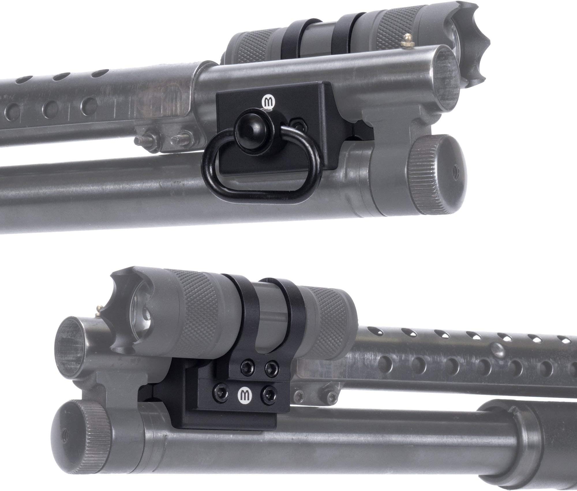 Flashlight and Quick Detach Mount for Most Shotguns