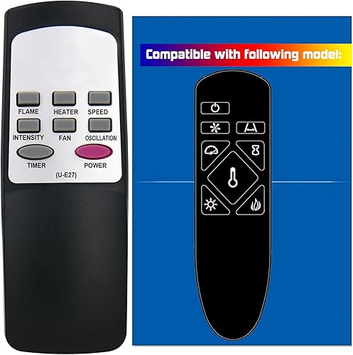 Repuesto para calentador eléctrico Twin Star ClassicFlame con control remoto 42MM9734 42MM3996 42MM4996 42MMP430 42MMP824 42MM20536 42MM9736