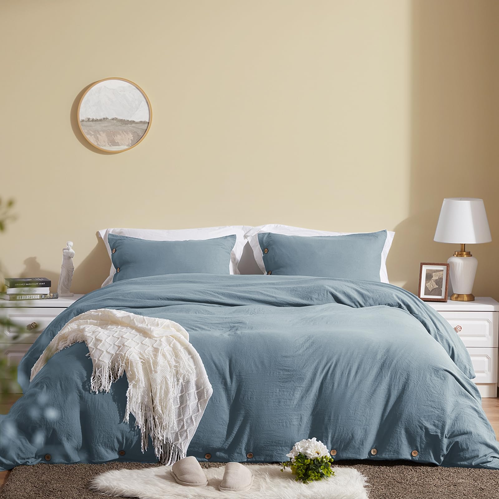 Amazon.co.jp: SunStyle Home クイーンサイズ掛け布団カバーセット