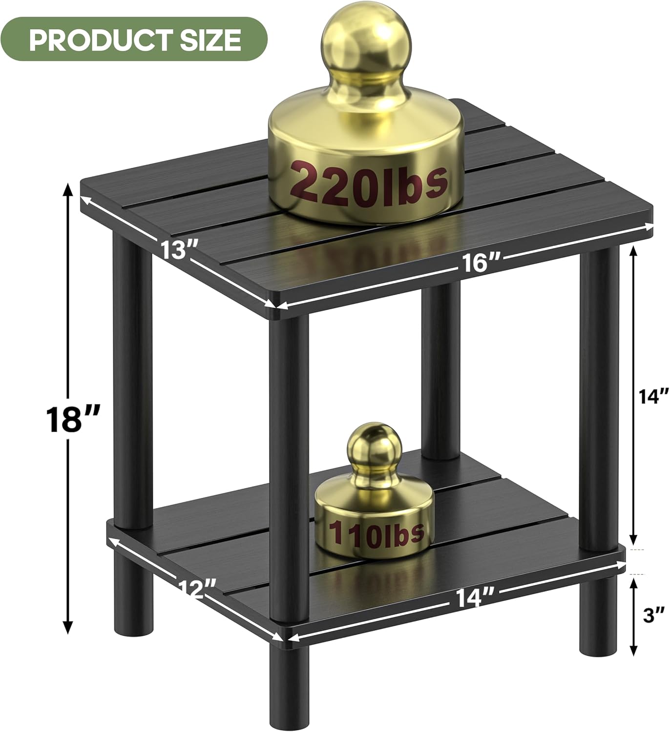 Elevate Your Space: A Review of the Stylish Outdoor Side Table