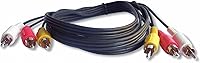 Vista 5 de Your Cable Store Cable de audio/video RCA de 50 pies 3 macho a 3 machos