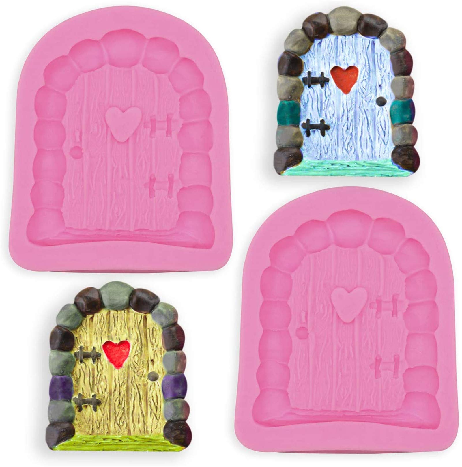 MYPRACS Set Di 4 Stampi In Silicone A Forma Di Uccello, Per