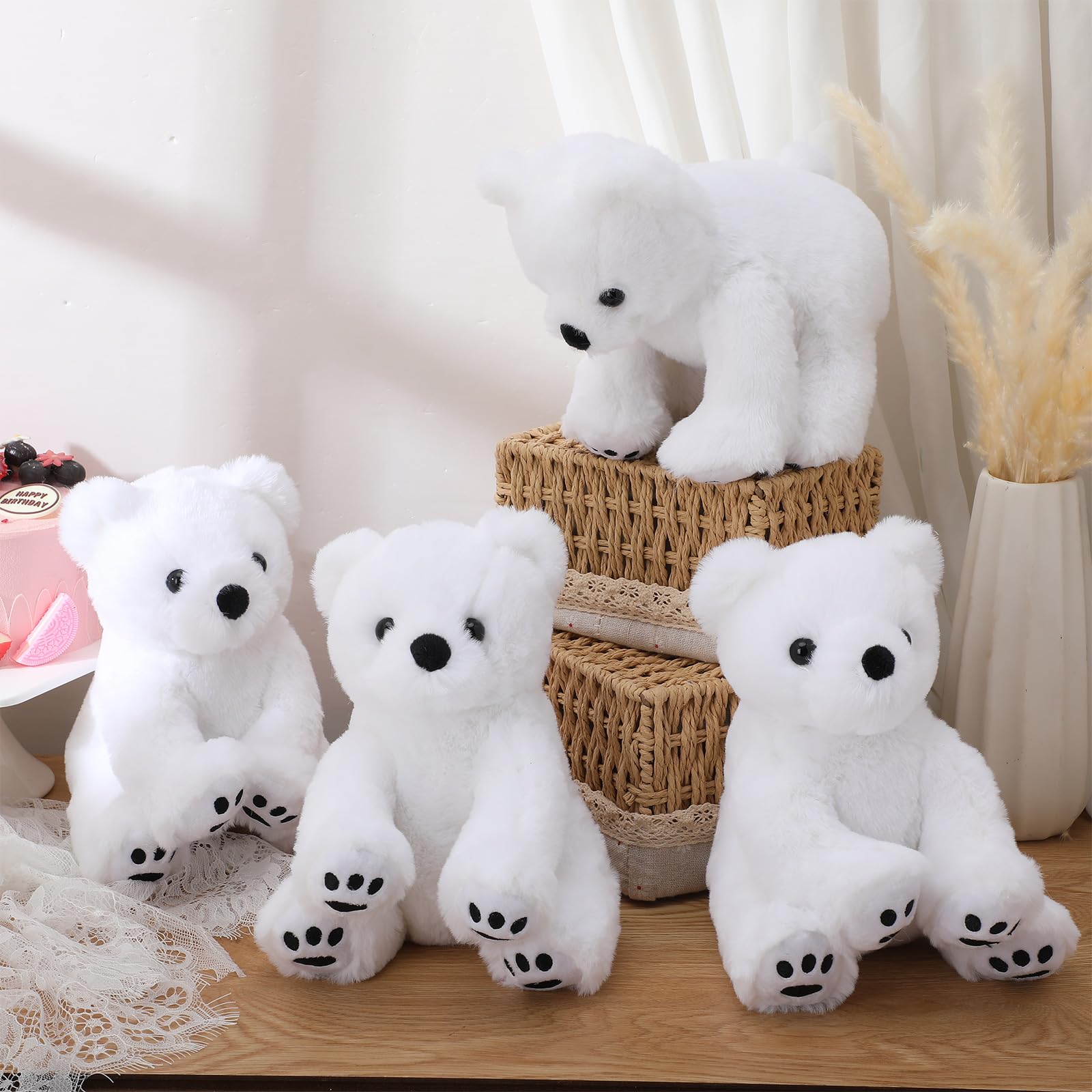 MINISO Peluche De Sello Ecológico De 12 Pulgadas, Animal De Peluche Suave Y Tierno