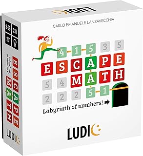 Comprar Ludic Escape Math El Laberinto De Números Mu27514 Juego De Fiesta para La Familia para 2-6 Jugadores