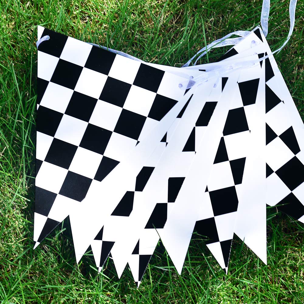 Buy WERNNSAI Racing Car Happy Birthday Banner - Racing Theme Party ...