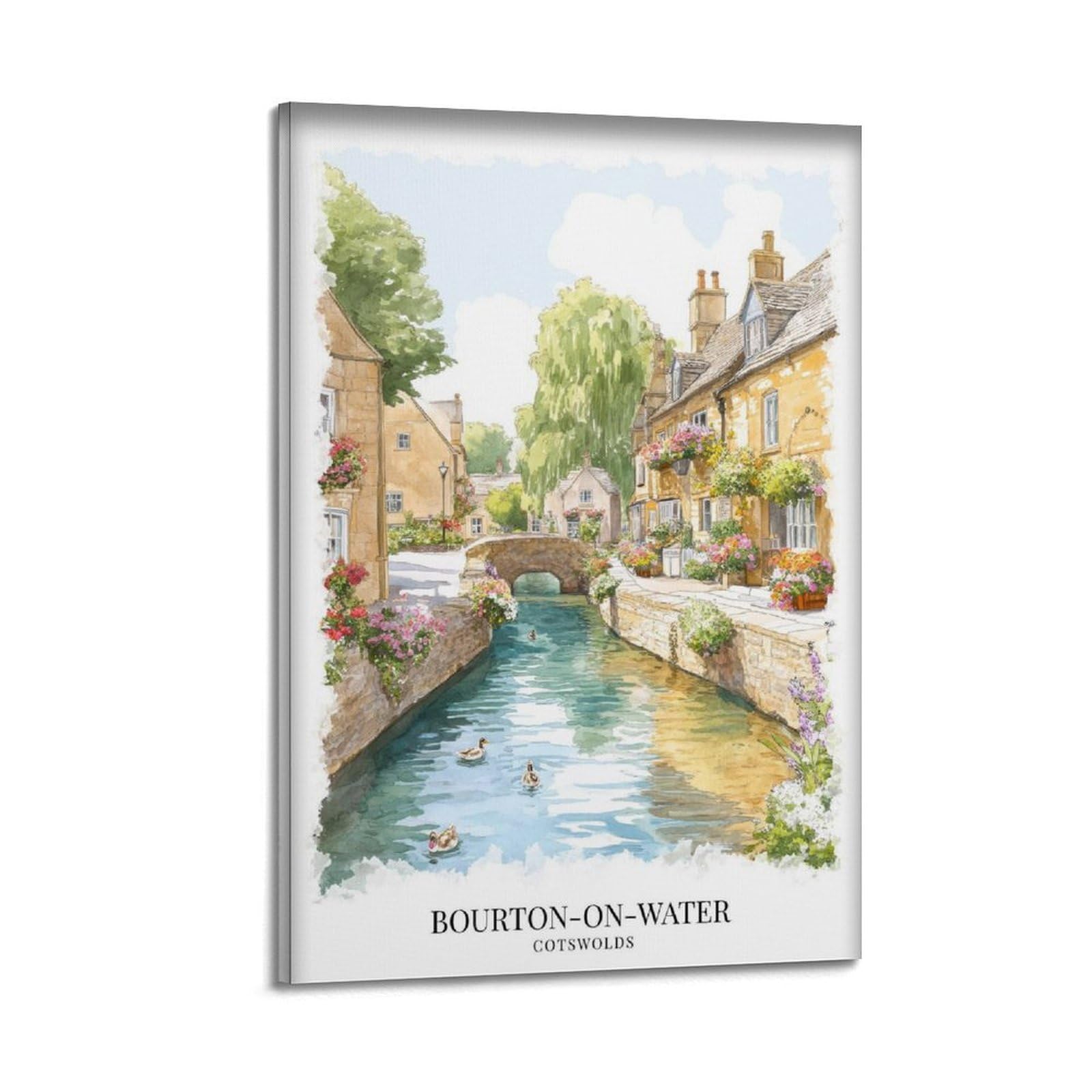 xiaoxiaoshen Bourton3 Canvas Poster Wall Art Prints Room Aesthetic Murals Bedroom And Living Decorations 20x30inch(50x75cm)