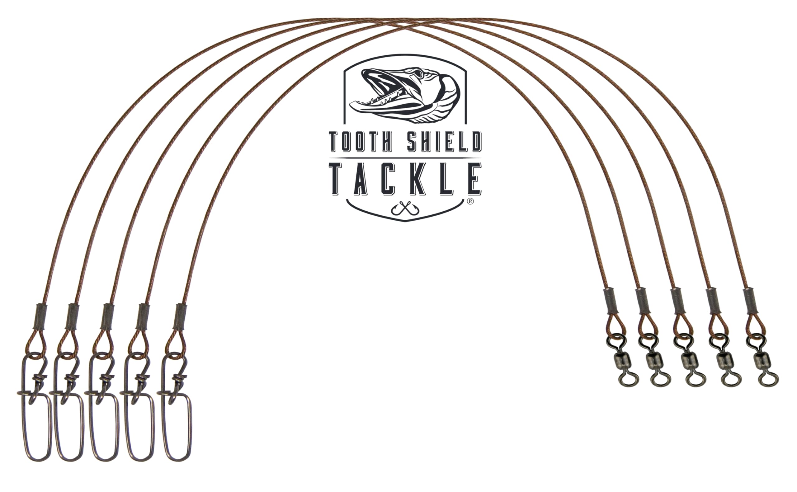 Tooth Shield Tackle 5 Pack 100 lb 14