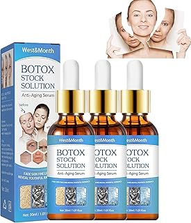 Simplicityt Botoxlux Stock Solution,Youngagain Anti-Aging Serum, Bo_tox Stock Solution, Anti-aging Collagen Essence, Collagen Anti-aging Anti-wrinkle Serum, Face Serum for Wrinkles and Fine Lines (3PC)