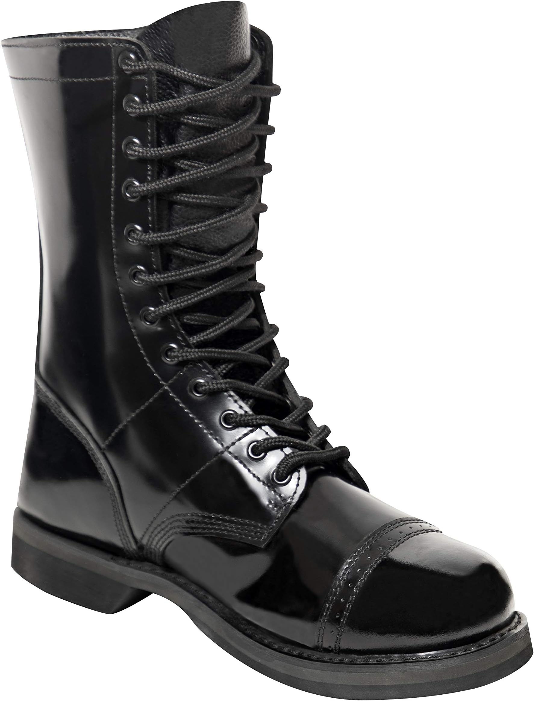 Leather Jump Boots - 10 Inch - High-Ankle Support and Impact Absorption