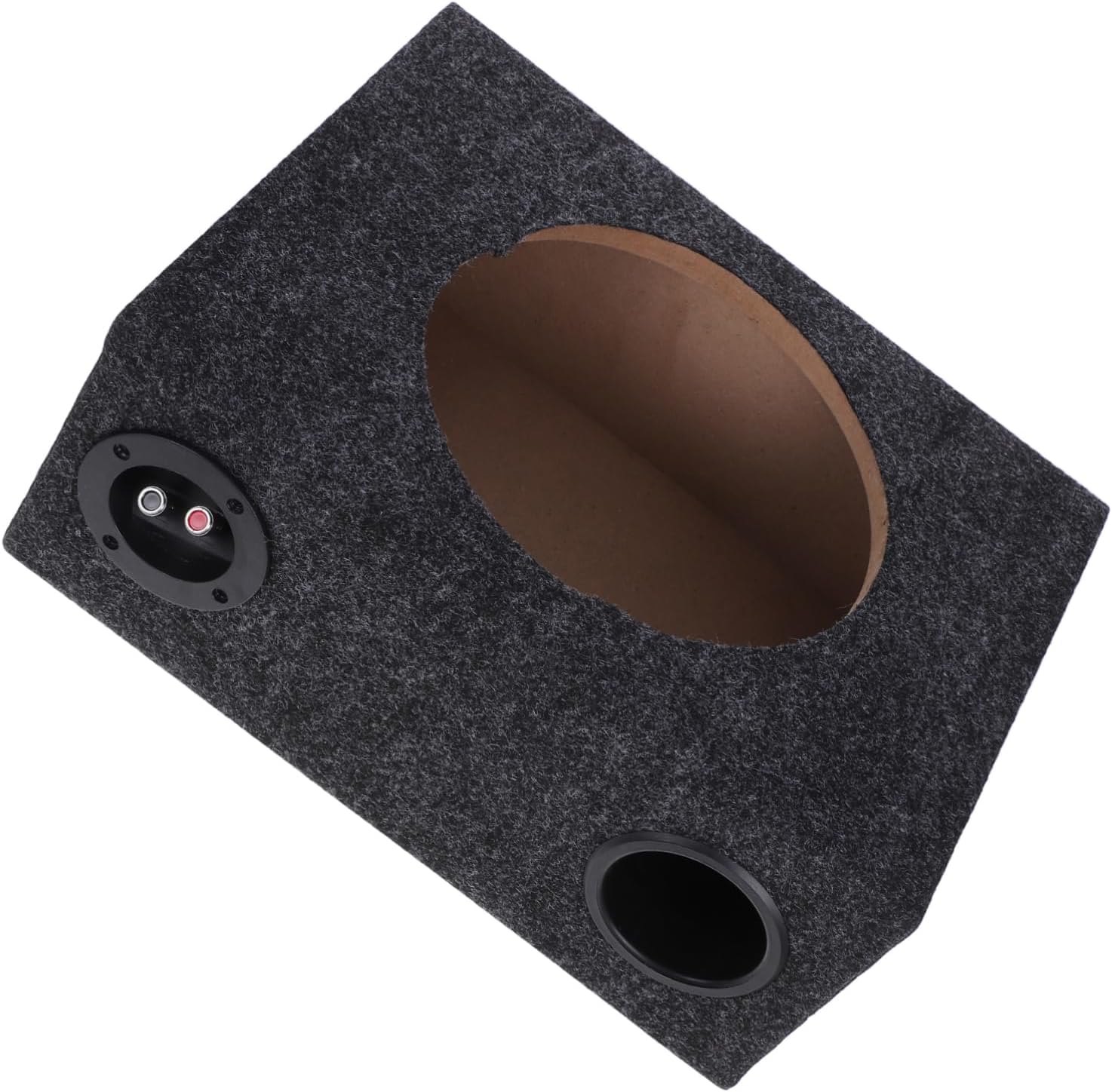 PRETYZOOM Car Subwoofer Box Enclosure Slim Audio Sub Box for Vehicle Easy Install