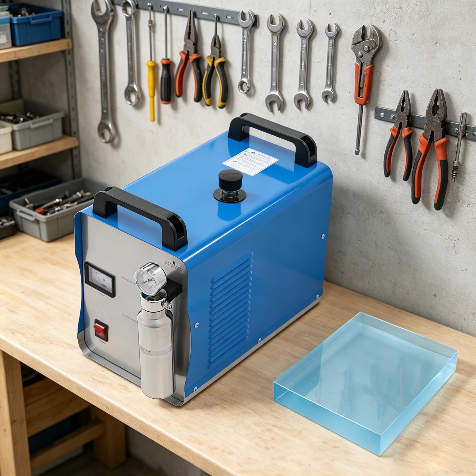 Polisseuse acrylique H180A, CA 220 V, 95 l/h, brûleur à gaz, polisseuse