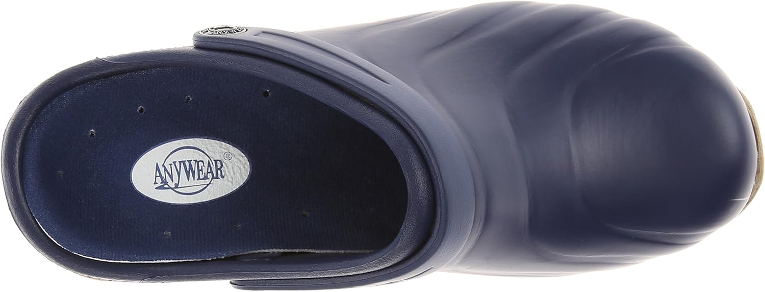 Anywear Zone Nursing Clogs for Women and Men - Lightweight Slingback Non-Slip Work Shoes with Exceptional EVA Cushioning, Ventilated Insoles, men's 3, women's 5