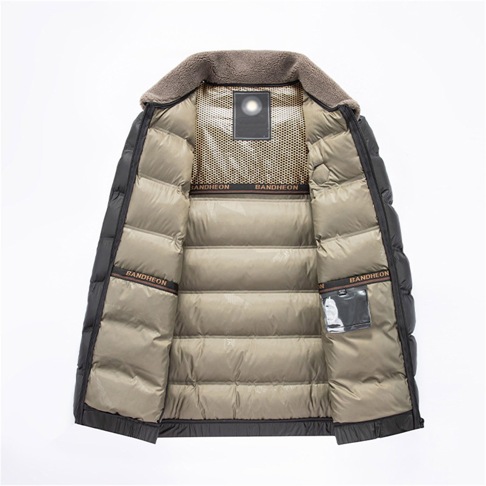 Sobretudo Homem Abrigo Hombre Chaqueta Plumas Hombre Abrigos De Invierno Para Chaqueta Negra Parka Abrigo Tres Cuartos Jacket Parkas Militares Parka Militar Acolchada Chaquetas De Plumas Militar