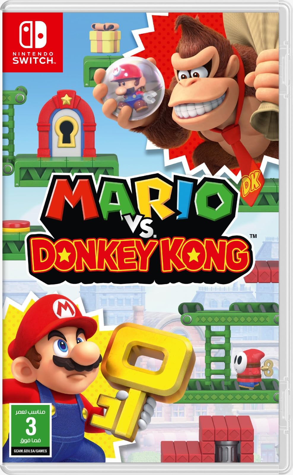 Nintendo: Mario vs. Donkey Kong for SWITCH (KSA Version)