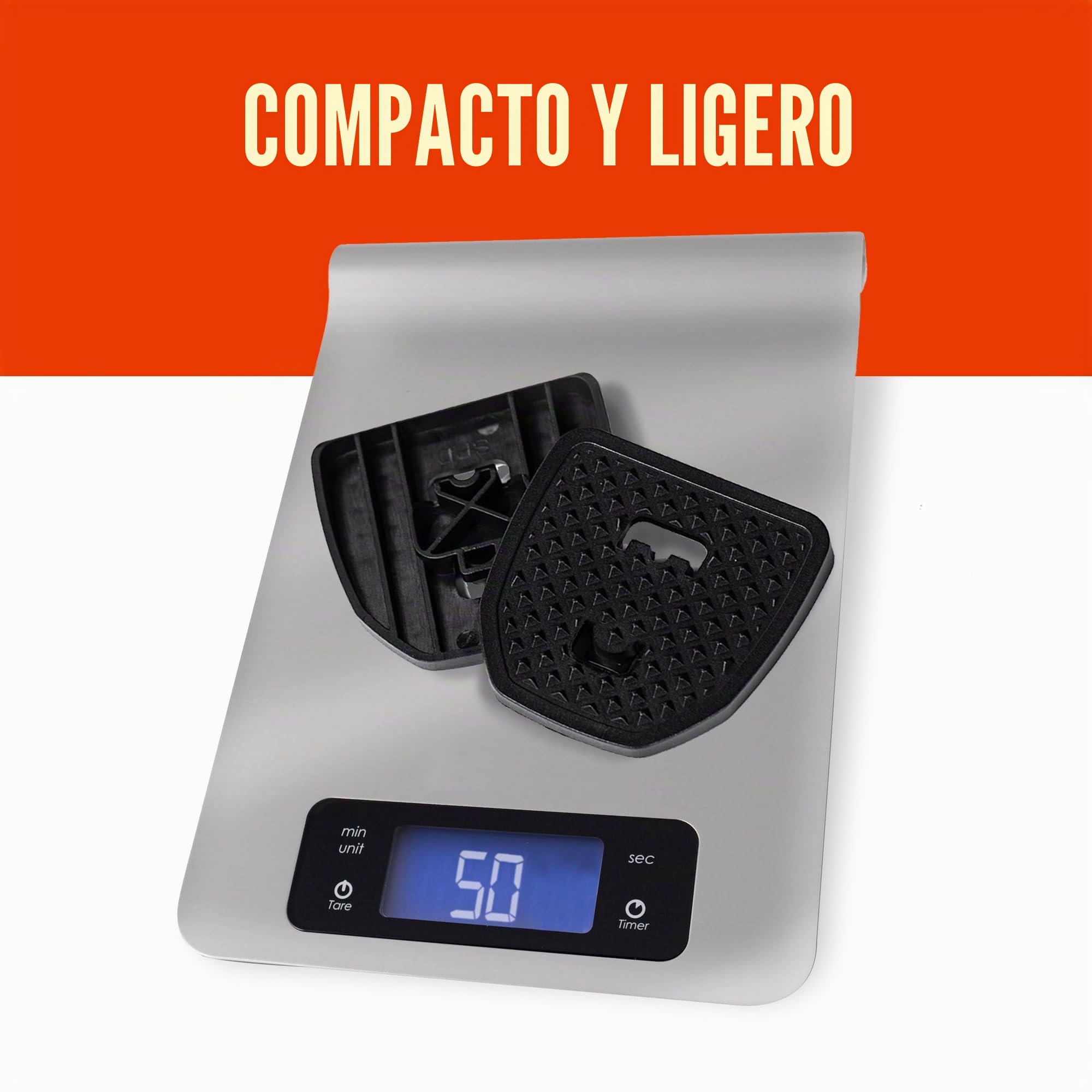 SPDX | Adaptador para Pedales compatibles con Shimano SPD o Look X-Track | No se Necesitan Cleats Adicional | Convierte Clipless en Pedales Planos | por Seguridad y Comodidad |