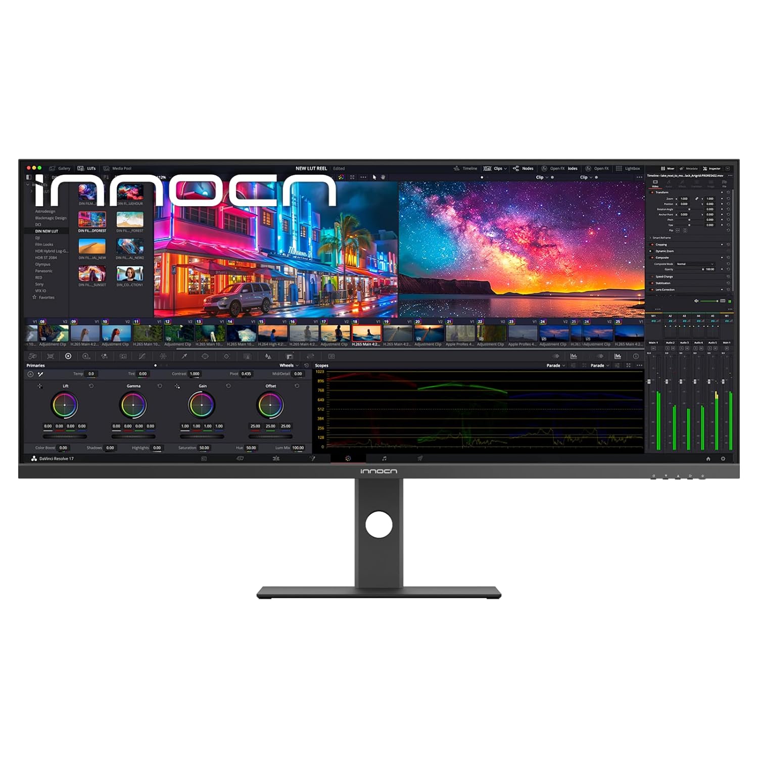 INNOCN 40 Inch 5K 5120 x 2160p Ultrawide Monitor for Laptop 21 9 100Hz IPS HDMI DP FreeSync