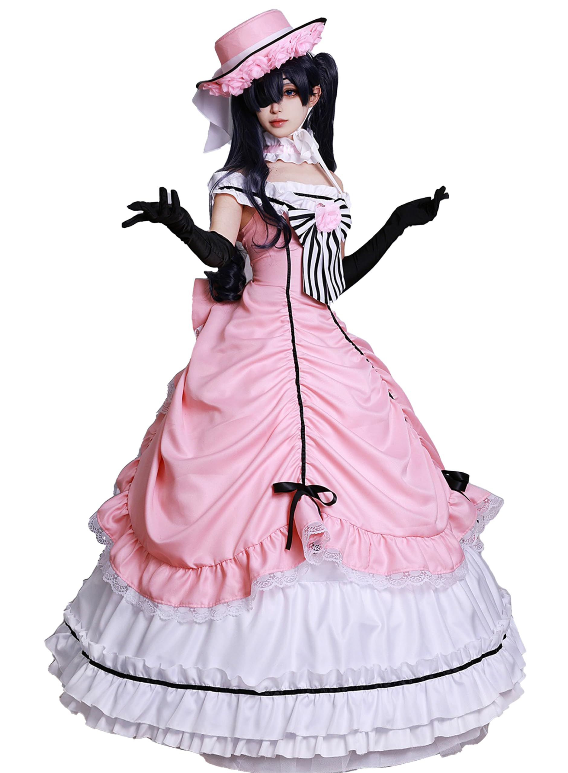 OSIAS Ciel Phantomhive Robin Dress Cosplay Costume