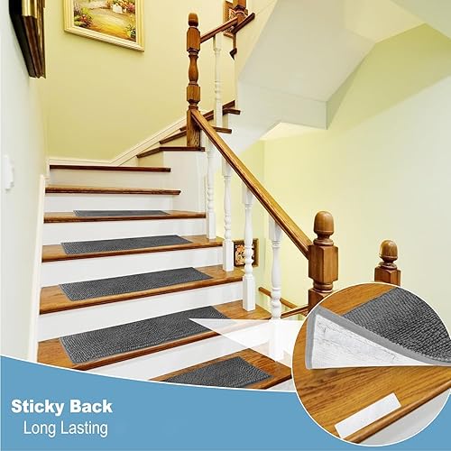 Miniatura 3 de Tiras con adhesivo resistente, 26.5 pies x 1.2 pulgadas, cinta de gancho y bucle, rollo adhesivo de nailon con cierre trasero, fuerza industrial