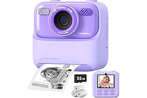 1080P Kids Instant Print Camera
