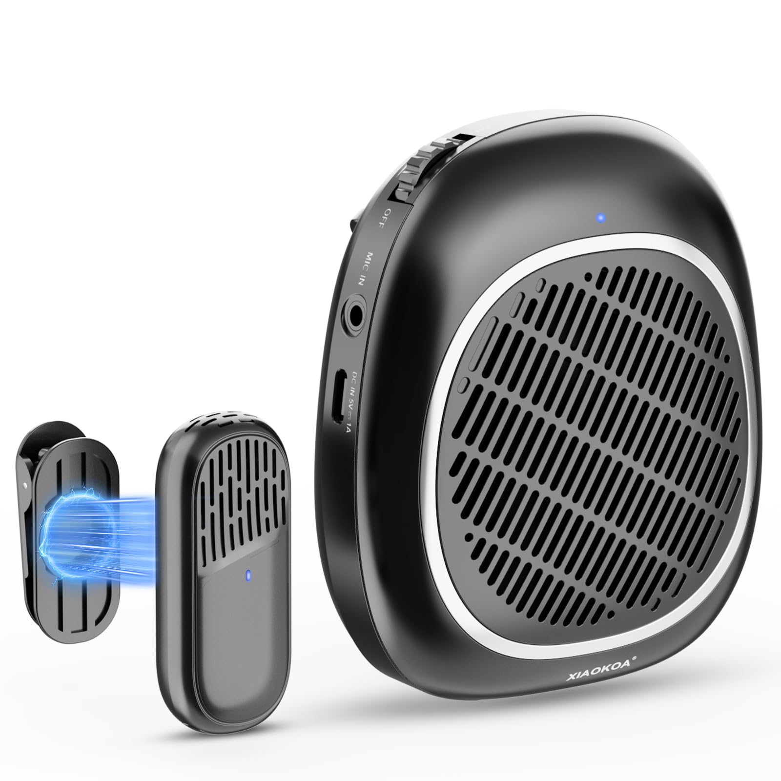 Micrófono de Auriculare Inalámbrico 2,4G con Amplificador de voz Profesores