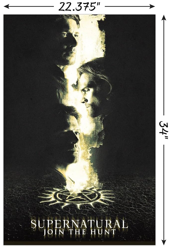 SUPERNATURAL III ポスター SUPERNATURAL Season 3 Framed Poster - 11x17 13x19 | NEW USA
