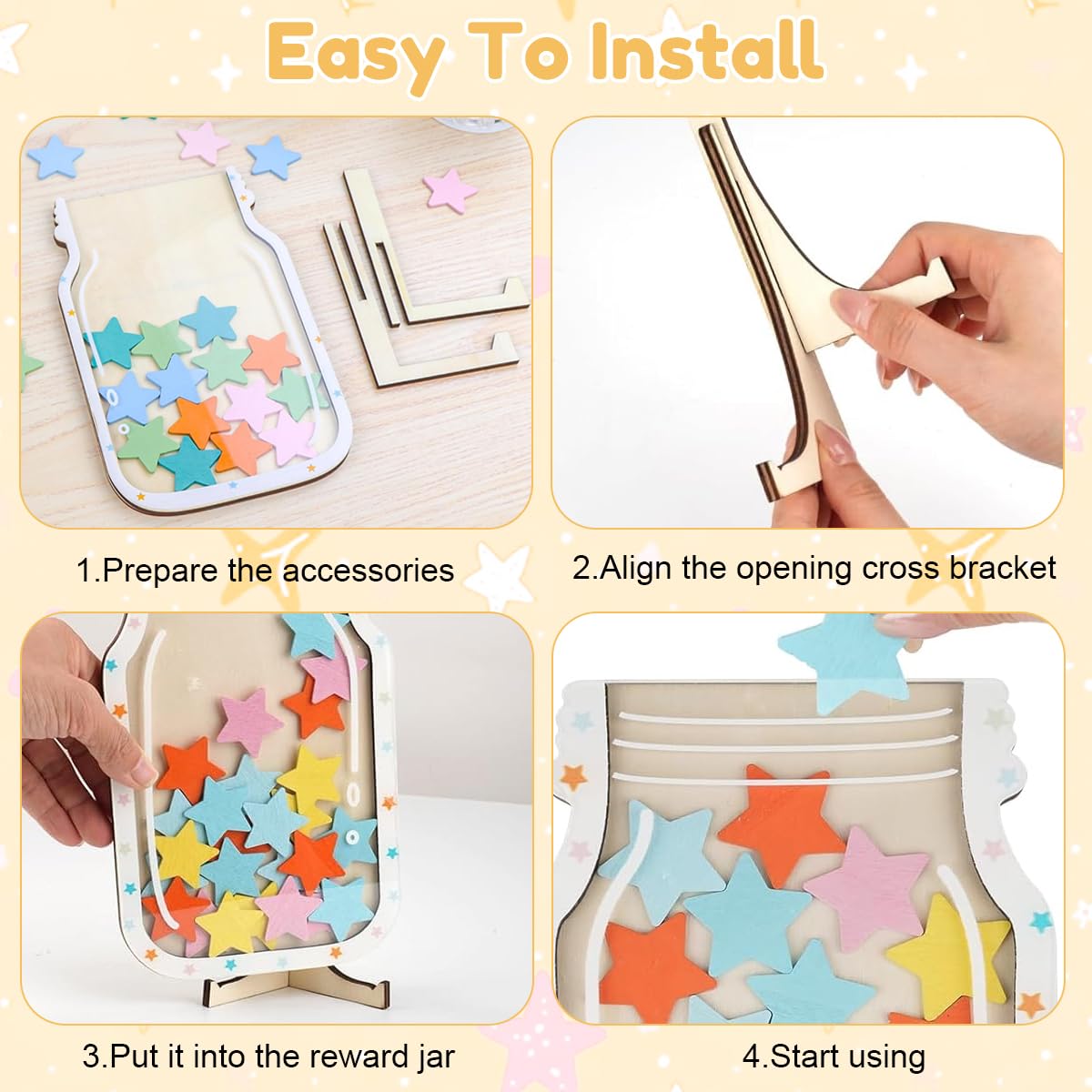 Reward Jars, Behavior Incentive System, Motivation Jar With