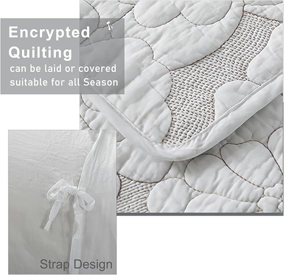 King Size Queen Quilted Bedspread Quilted Bedding Fitted Bedspread Floral Bedspread Twin Bed Spreads Quilted Blankets Queen Size Coverlet(230 * 250cm/91