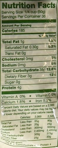 Miniatura 4 de Great Bazaar Arroz Basmati, marrón, 4 libras