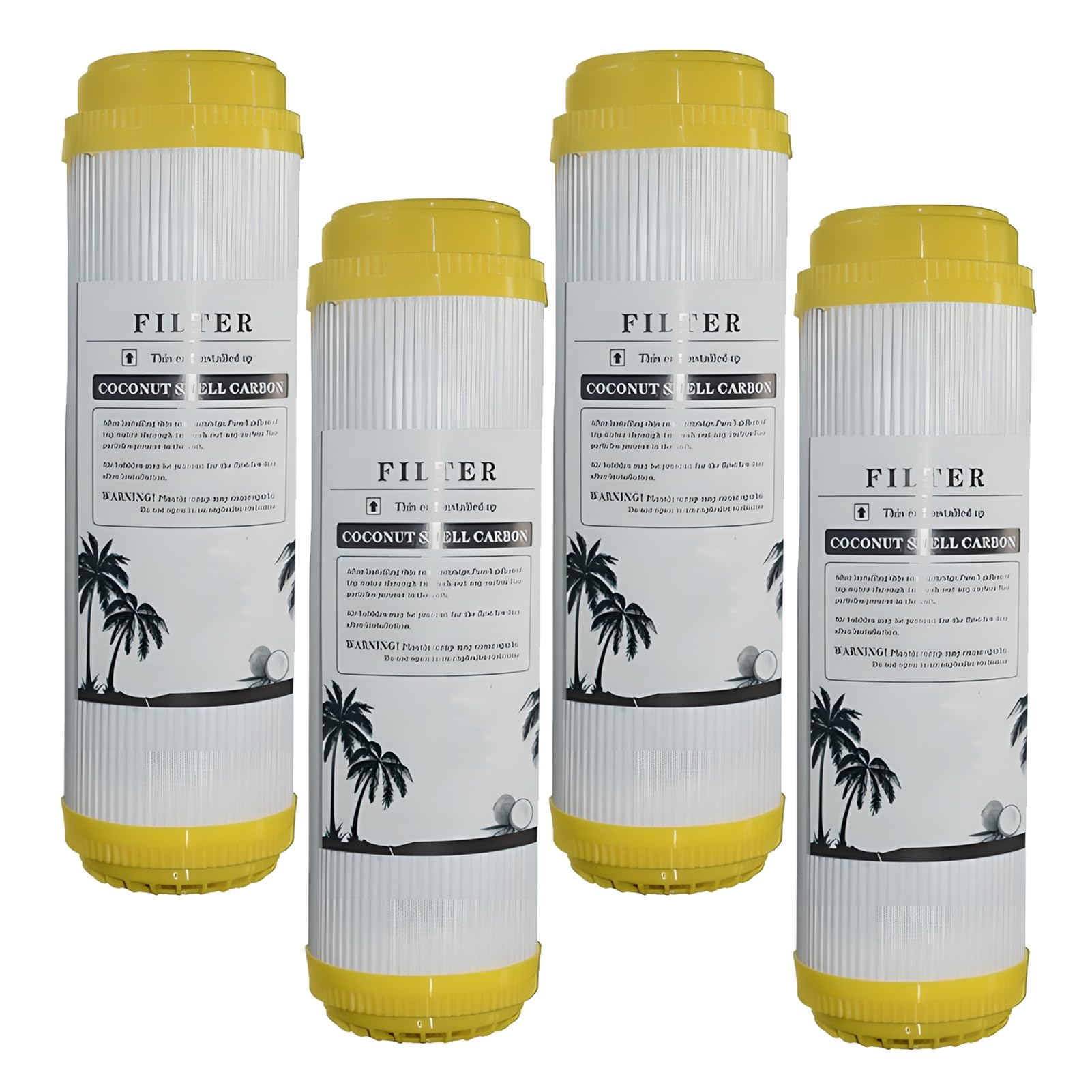 Filtres charbon actif granulaire T33 osmose inverse 25,4 cm pour cartouche eau