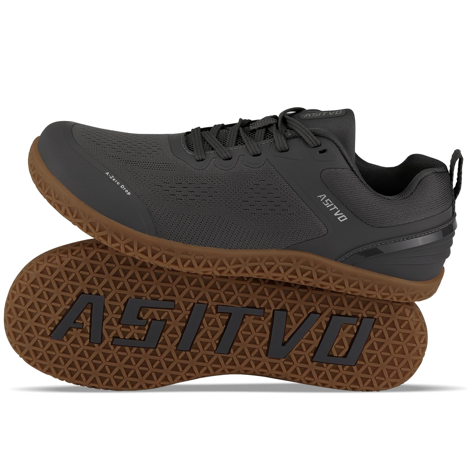 ASITVO Wide Barefoot Shoes Men Sneakers