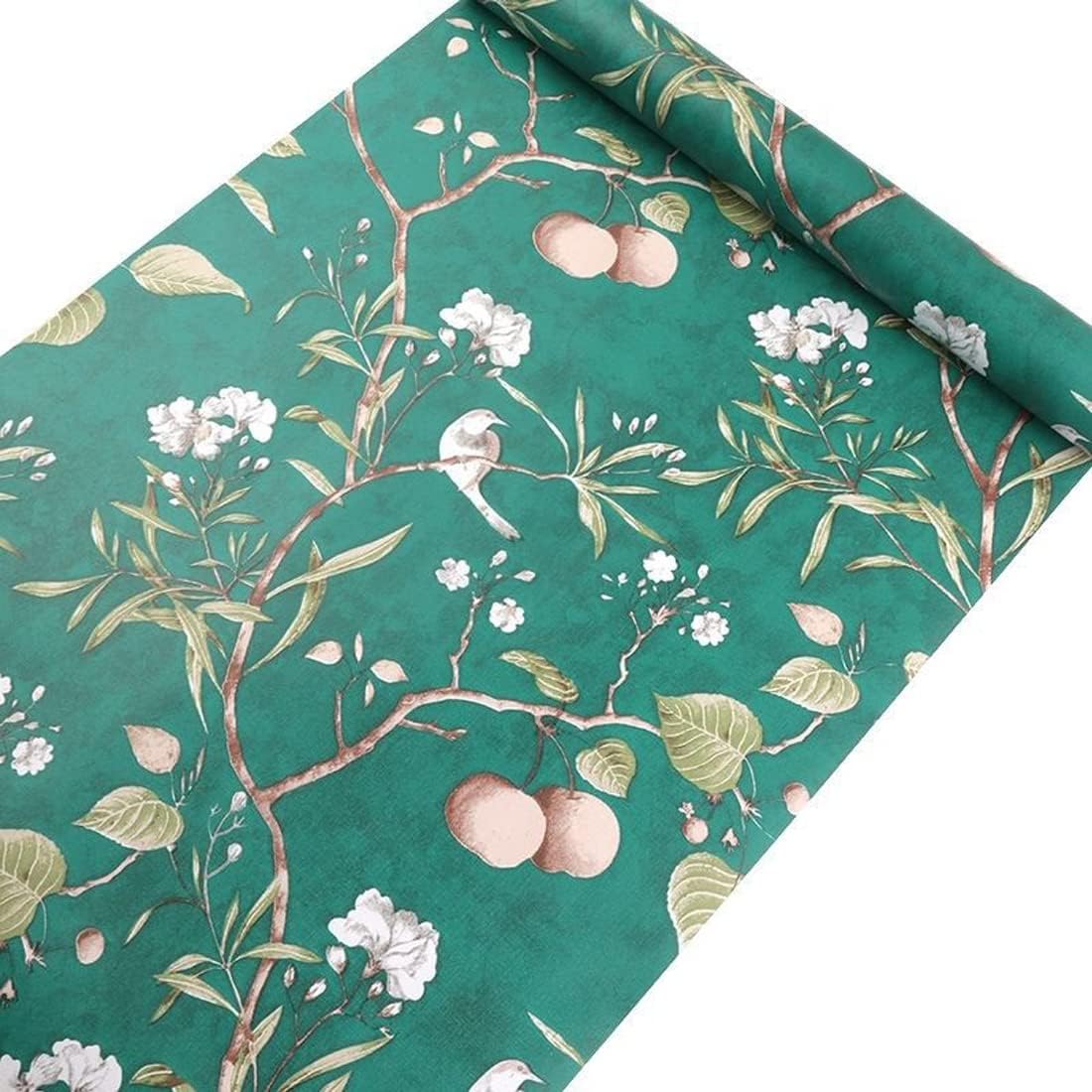 Self Adhesive Vintage Floral Contact Paper Shelf Liner
