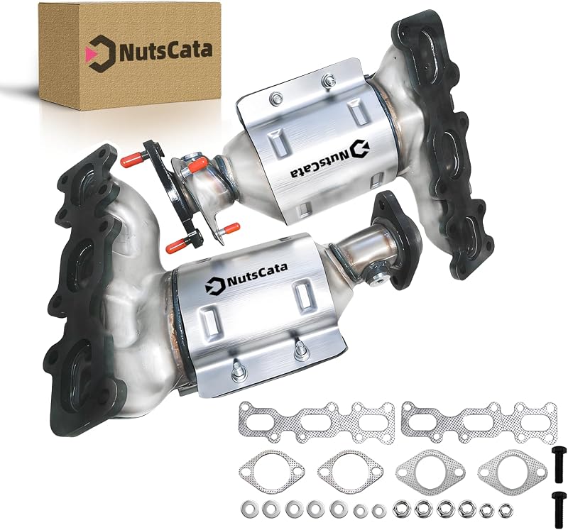 Par de catalisadores esquerdo e direito NutsCata para Ford Explorer e Edge 3.5L – 2 unidades