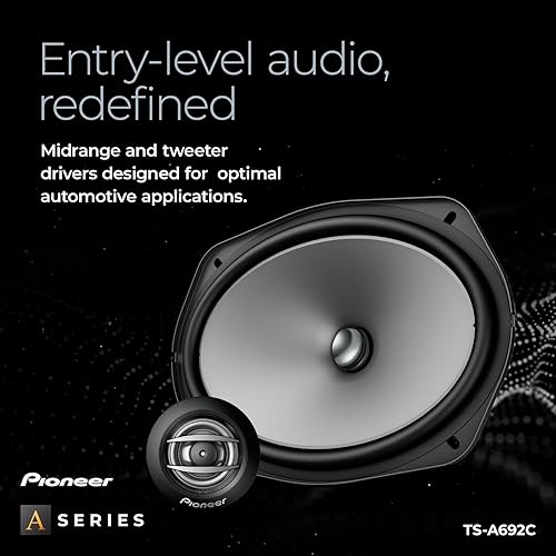 Miniatura 3 de Pioneer TS-A692C, altavoces de audio de 2 vías, rango completo, calidad de sonido clara, fácil instalación y respuesta de graves mejorada, 6