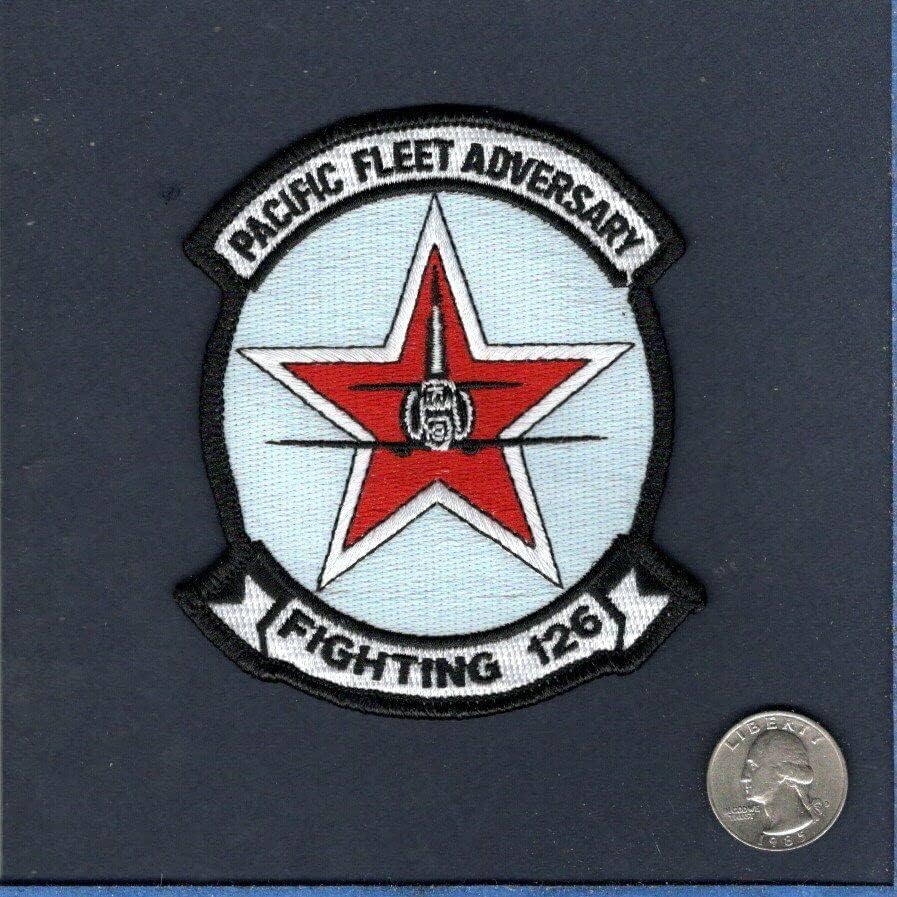 Parches del ejército USA - VF-126 Bandits Pacific Fleet Adversary NAS Miramar Squadron Patch