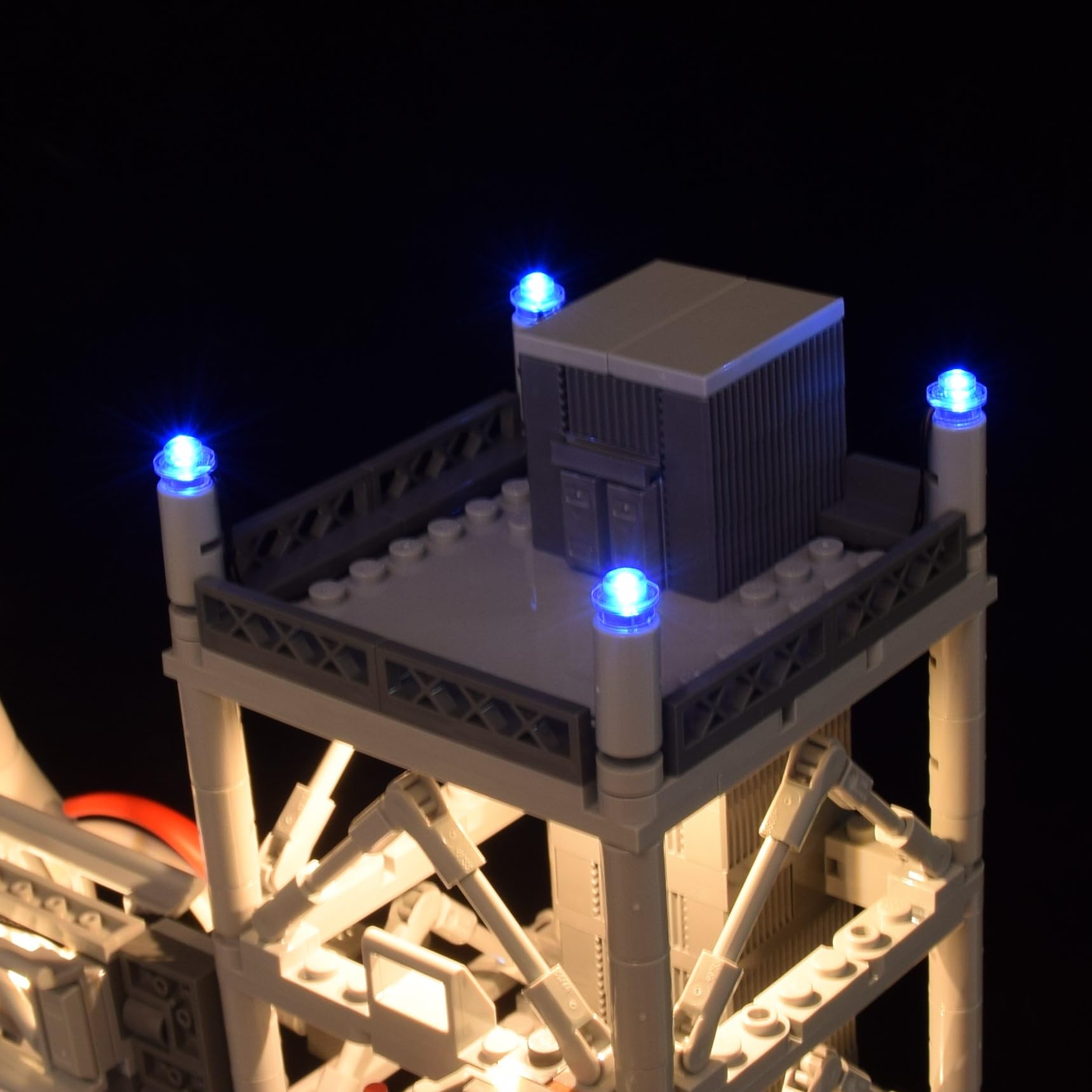 LightGo LED Lighting Kit for Lego 10341 NASA Artemis Space Launch System Building Set, 1200pcs DIY Space Shuttle Model Kit, Build Your Own, LED Lights (Classic Version)