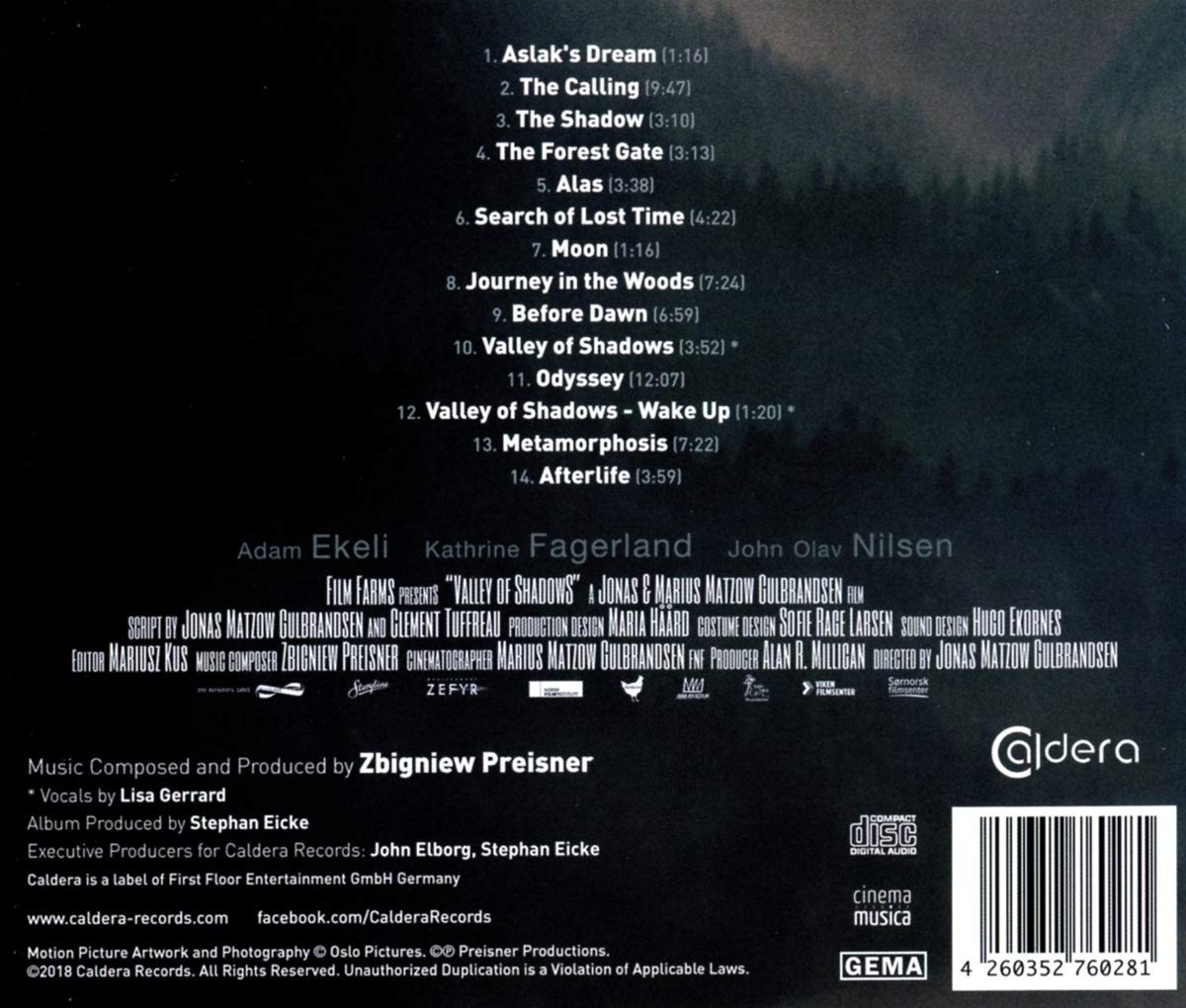 Valley Of Shadows / Soundtrack.