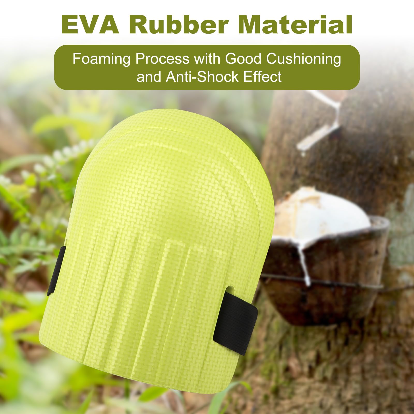 Genouillères De Travail Avec Mousse EVA - Pour Jardinage, Nettoyage, Bricolage - Réglables
