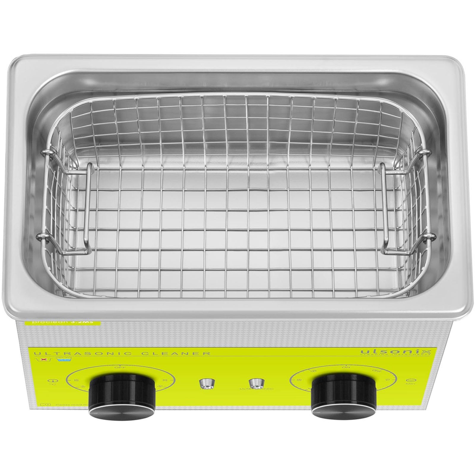 PROCLEAN 3,2 MS ultradźwiękowa pralka ultradźwiękowa (3,2 l, 120 W, stal nierdzewna, 230 V, 0-80 °C)