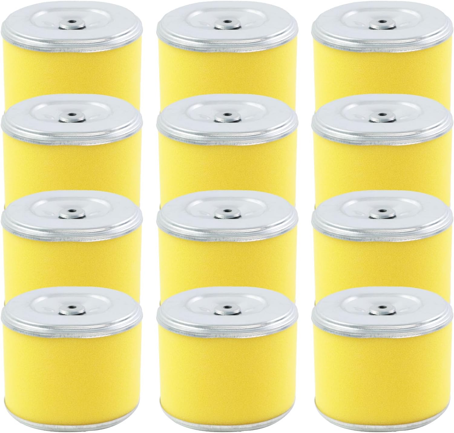 WOTIAN 12 PACK 17210-ZE3-505 Air Filter Compatible with Honda 11hp 13hp GX340 GX390 Air Cleaner Filter Engine Water Pump Replace 17210-ZE3-010 17210-ZE3-515