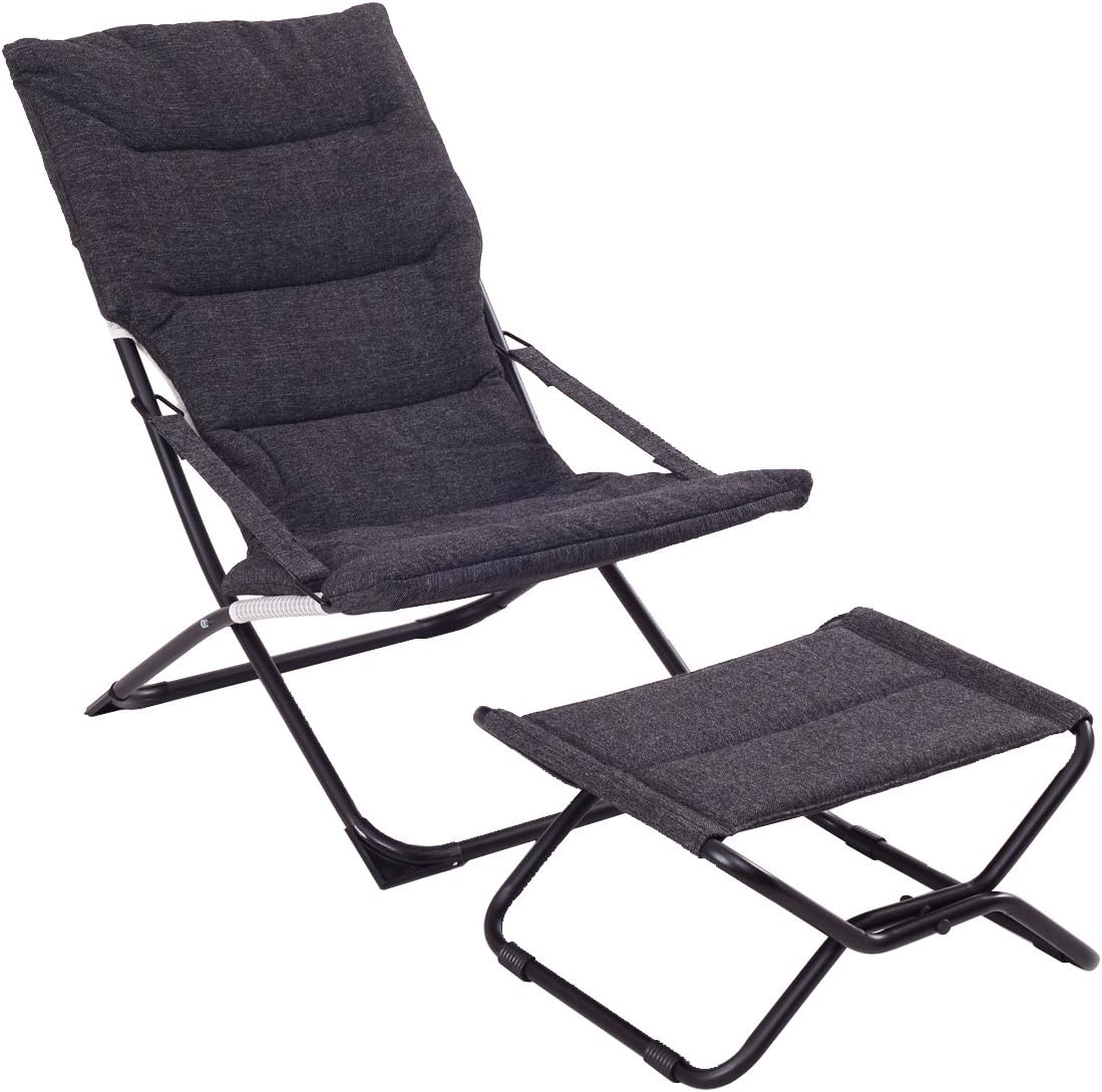 Giantex Folding Leisure Recliner Lounge Chaise Chair Indoor