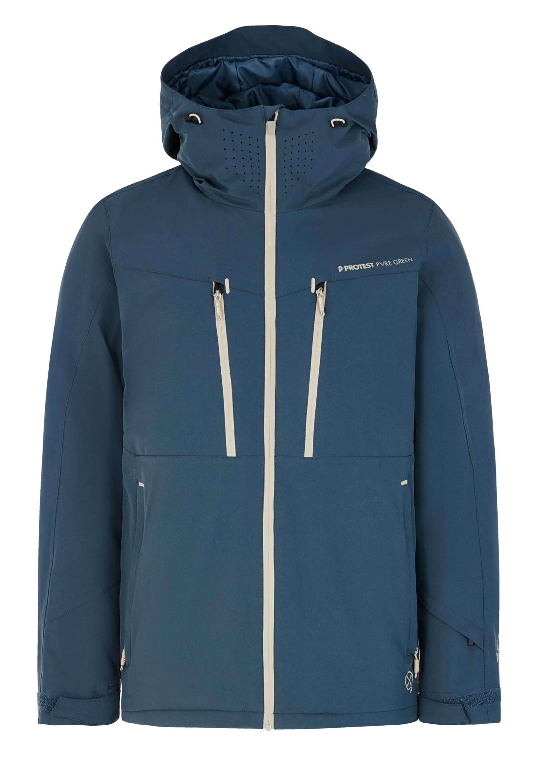 Protest Men's Twilight Navy Prttimothy Ski And Snowboard Jacket, Xl