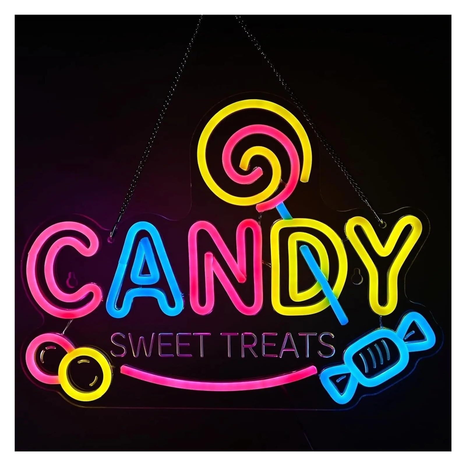 Insegna al Neon Insegna Al Neon LED Candy