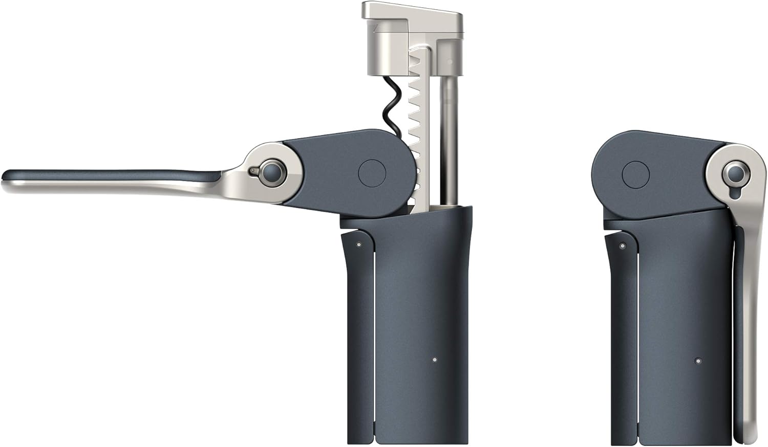 Joseph Joseph 20099 BarWise Compact Folding Lever Corkscrew Wine Opener with Foil Cutter, One-Size, Blue